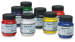 Jacquard Textile Color Set -Set of 8 Colors, 2.25 oz jars
