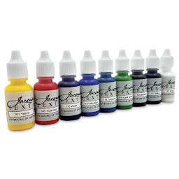 Jacquard Textile Color Exciter Pack -  Nine 1/2 oz Bottles