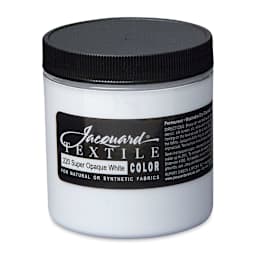 Jacquard Textile Color - Opaque White, 8 oz jar