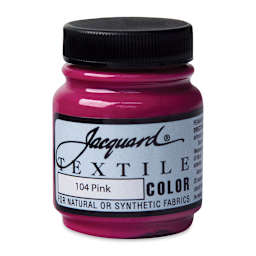Jacquard Textile Color - Pink, 2.25 oz jar