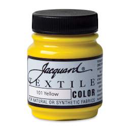Jacquard Textile Color - Yellow, 2.25 oz jar