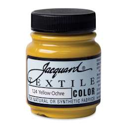 Jacquard Textile Color - Yellow Ochre, 2.25 oz jar