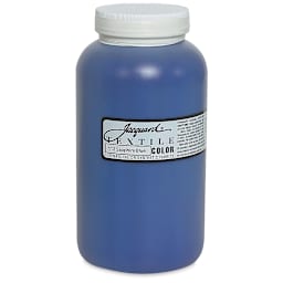 Jacquard Textile Color - Sapphire Blue, 32 oz jar
