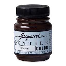 Jacquard Textile Color - Brown, 2.25 oz jar