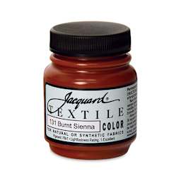 Jacquard Textile Color - Burnt Sienna, 2.25 oz jar
