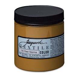 Jacquard Textile Color - Raw Sienna, 8 oz jar