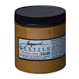 Jacquard Textile Color - Brown Ochre, 8 oz jar