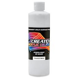 Createx Acrylics - Titanium White, Pint