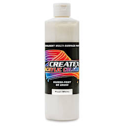 Createx Acrylics - Pearlescent White, Pint