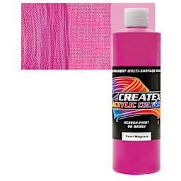 Createx Acrylic - Pearl Magenta, Pint and swatch
