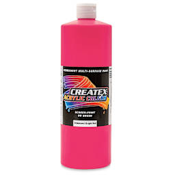 Createx Acrylics - Iridescent Bright Red, Quart