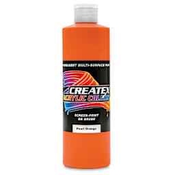 Createx Acrylics - Pearl Orange, Pint