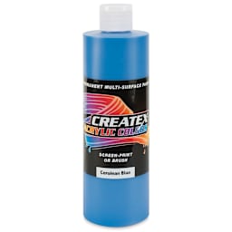 Createx Acrylics - Cerulean Blue, Pint