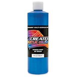 Createx Acrylics - Pearl Blue, Pint