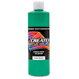 Createx Acrylics - Pearl Green, Pint
