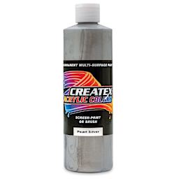 Createx Acrylics - Pearlescent Silver, Pint