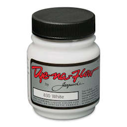 Jacquard Dye-Na-Flow Fabric Color - White, 2.25 oz jar