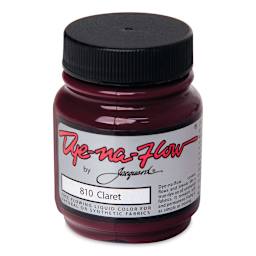 Jacquard Dye-Na-Flow Fabric Color - Claret, 2.25 oz jar