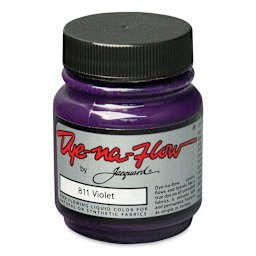 Jacquard Dye-Na-Flow Fabric Color - Violet, 2.25 oz jar