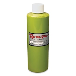 Jacquard Dye-Na-Flow Fabric Color - Sulpher Green, 8 oz bottle