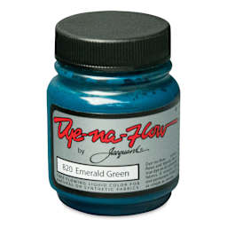 Jacquard Dye-Na-Flow Fabric Color - Emerald Green, 2.25 oz jar
