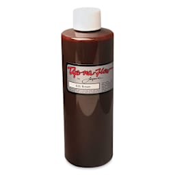 Jacquard Dye-Na-Flow Fabric Color - Brown, 8 oz bottle