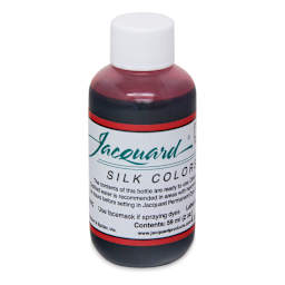 Jacquard Silk Dye - Carmine Red, 2 oz bottle