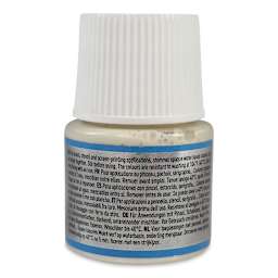 Pebeo Setacolor Fabric Paint - Pearl, Shimmer, 45ml Bottle back