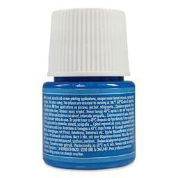 Pebeo Setacolor Fabric Paint - Cobalt Blue, Opaque, 45 ml bottle back