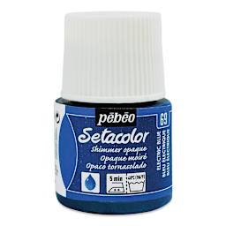 Pebeo Setacolor Fabric Paint - Electric Blue, Opaque, 45 ml bottle