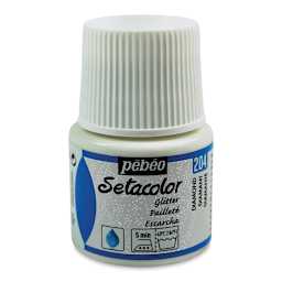 Pebeo Setacolor Fabric Paint - Diamond, Glitter, 45ml Bottle