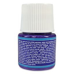 Pebeo Setacolor Fabric Paint - Parma Violet, Opaque, 45 ml bottle back
