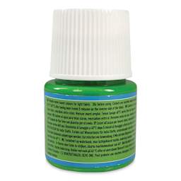 Pebeo Setacolor Fabric Paint - Light Green, Light Fabric, 45 ml bottle back