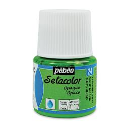 Pebeo Setacolor Fabric Paint - Spring Green, Opaque, 45 ml bottle