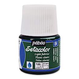 Pebeo Setacolor Fabric Paint - Lawn Green, Light Fabric, 45 ml bottle