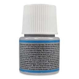 Pebeo Setacolor Fabric Paint - Silver, Light Fabric Glitter, 45 ml