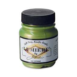 Jacquard Lumiere Acrylic - Citrine, 2.25 oz jar