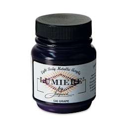 Jacquard Lumiere Acrylic - Grape, 2.25 oz jar