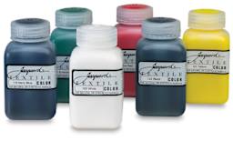 Jacquard Textile Color Set - 8 oz Jars, Set of 6