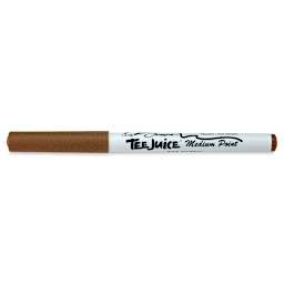 Jacquard Tee Juice Fabric Marker - Brown, Medium Point, Marker