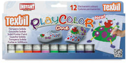 Textil Fabric Paint Sticks, Set of 12