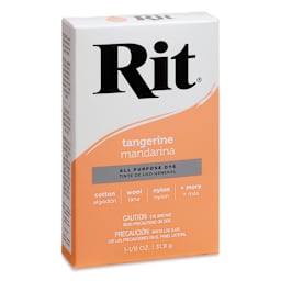 Rit All Purpose Powder Dye - Tangerine angled view