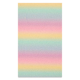 Crafty Chic Iron-On Glitter Sheet - Rainbow, 5.5" x 9.25"