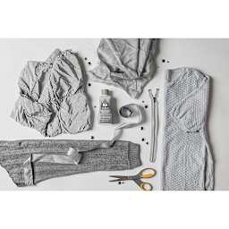 Rit DyeMore Synthetic Fiber Dye - Frost Grey, 7 oz, assorted clothing and frabrics dyed