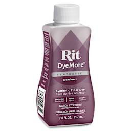 Rit DyeMore Synthetic Fiber Dye - Plum Berry, 7 oz - front, angled