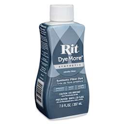 Rit DyeMore Synthetic Fiber Dye - Smoky Blue, 7 oz, front of the bottle