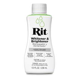 Rit Whitener & Brightener - Front of Liquid 8 oz Bottle