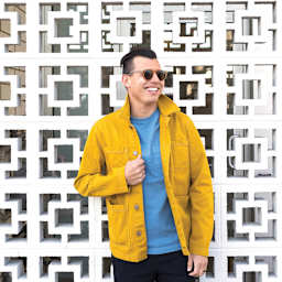 Rit All Purpose Liquid Dye - Golden Yellow, 8 oz applied to jacket