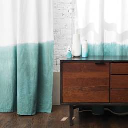 Rit All Purpose Liquid Dye - Teal, 8 oz, dyed curtains