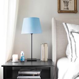 Rit All Purpose Liquid Dye - Evening Blue, 8 oz, dyed lamp top